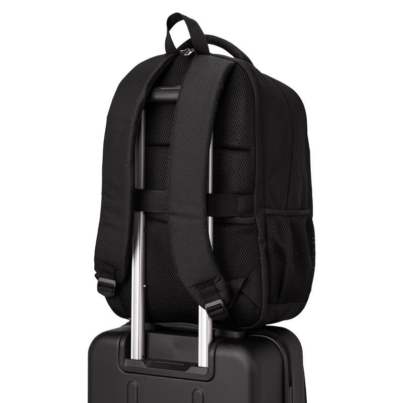 Mochila Grande 2 Compartimentos Notebook 15,6 Sestini Connect - Preto Preto 7