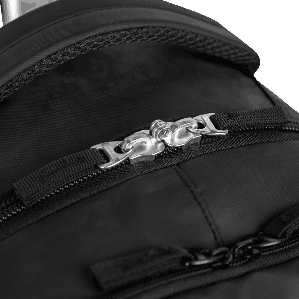 Mochila Carrinho 2 Compartimentos Sestini Rolling Hydroblock - Preto Preto 8