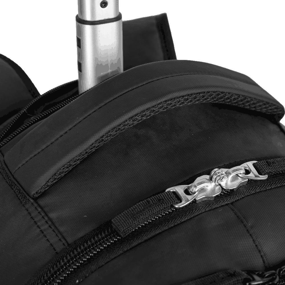 Mochila Carrinho 2 Compartimentos Sestini Rolling Hydroblock - Preto Preto 10