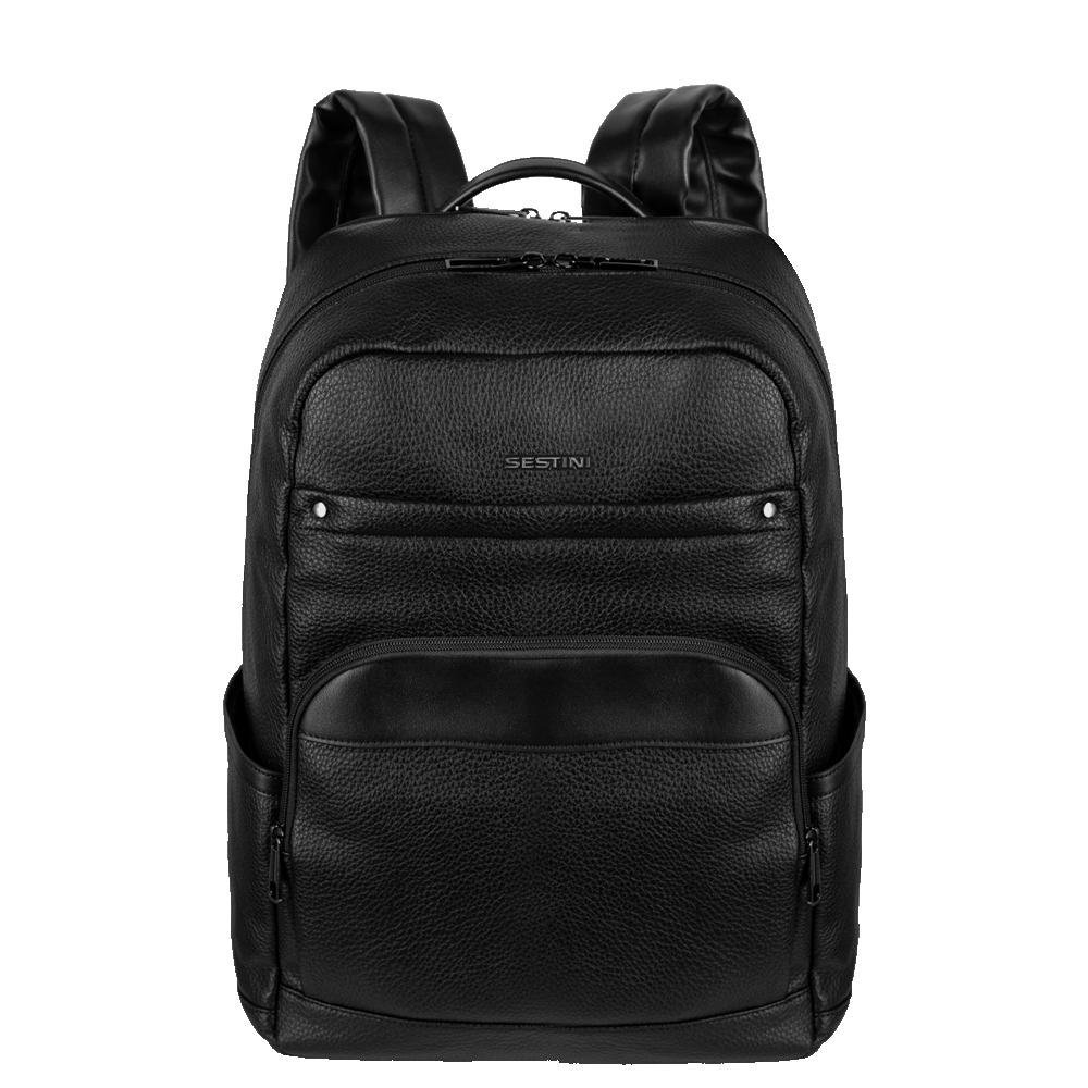 Mochila Grande 2 Compartimentos Notebook 15,6 Sestini Core - Preto