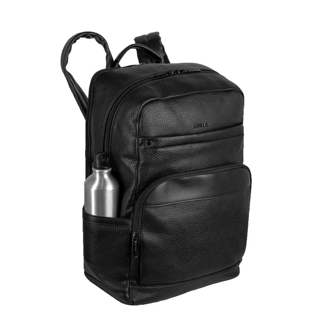 Mochila Grande 2 Compartimentos Notebook 15,6 Sestini Core - Preto Preto 5