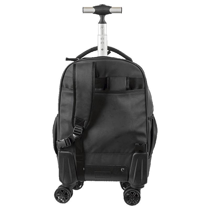 Mochila Carrinho 4 Rodas Duplas Sestini Rolling Hydroblock - Preto Preto 4