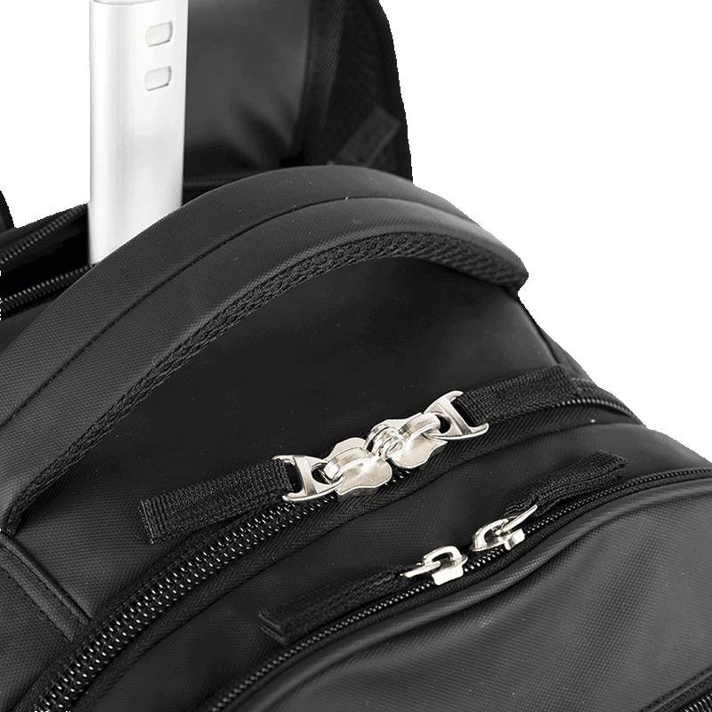 Mochila Carrinho 4 Rodas Duplas Sestini Rolling Hydroblock - Preto Preto 10