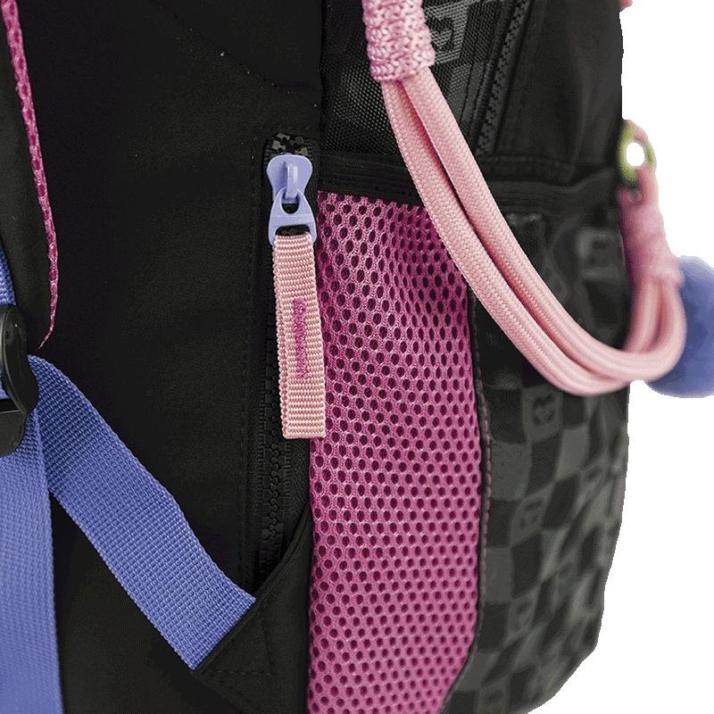 Mochila Grande Sestini Color Pop - Preto Preto 11