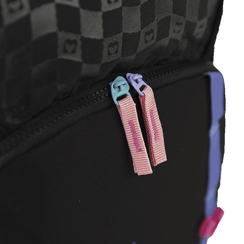 Mochila Grande Sestini Color Pop - Preto Preto 13