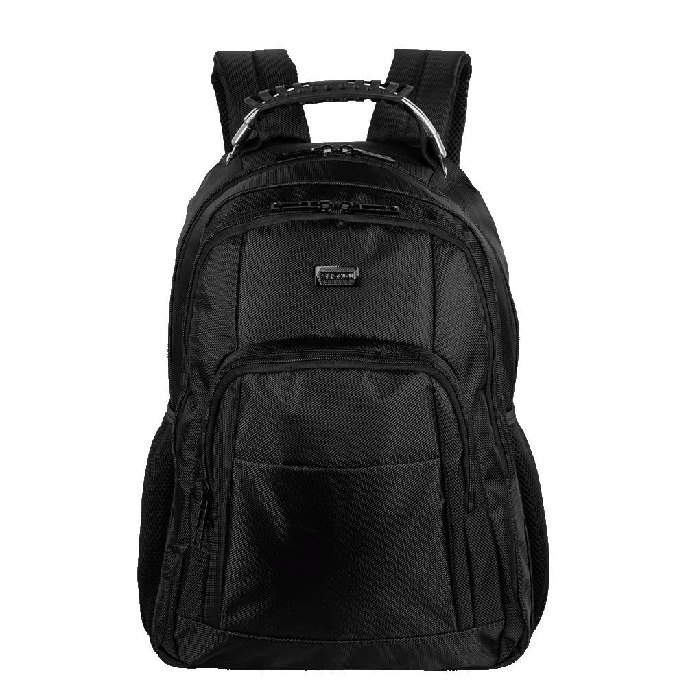 Mochila Grande 2 Compartimentos Cabo de Aço Notebook Sestini ST4000 - Preto