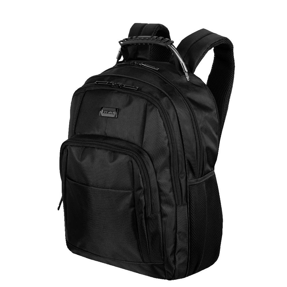 Mochila Grande 2 Compartimentos Cabo de Aço Notebook Sestini ST4000 - Preto Preto 3