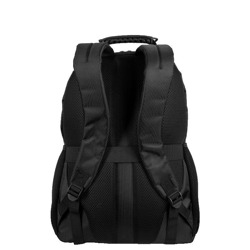 Mochila Grande 2 Compartimentos Cabo de Aço Notebook Sestini ST4000 - Preto Preto 4