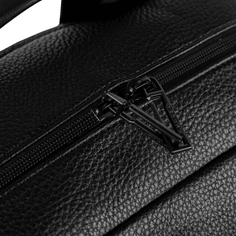 Mochila Grande 1 Compartimento Notebook 15,6 Sestini Core - Preto Preto 12