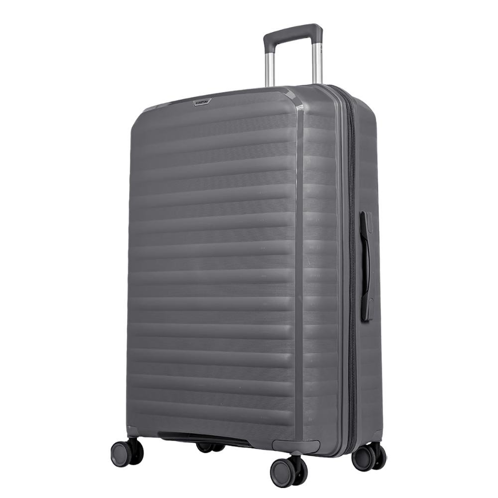 Mala de Viagem Grande com Rodas 360º Vetra - Grafite Cinza 3