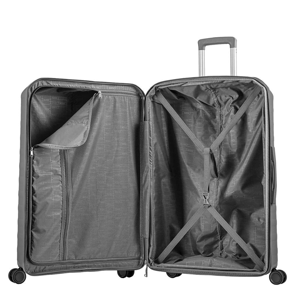 Mala de Viagem Grande com Rodas 360º Vetra - Grafite Cinza 6