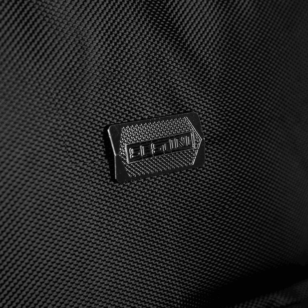 Mochila Grande 2 Compartimentos Notebook Sestini ST4000 - Preto Preto 11