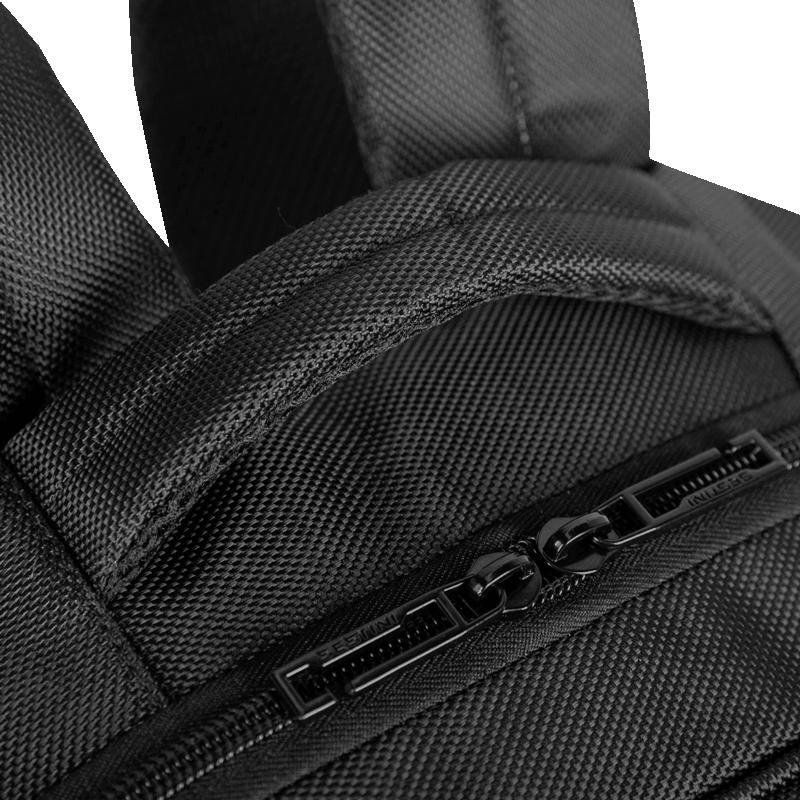 Mochila Grande 2 Compartimentos Notebook Sestini ST4000 - Preto Preto 10