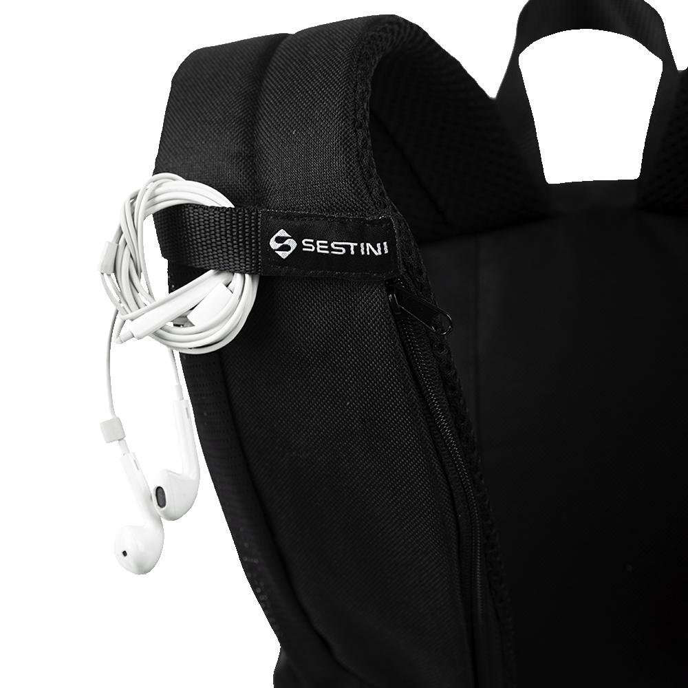 Mochila Sestini Magic 2 - Nailon Neogold Preto 9