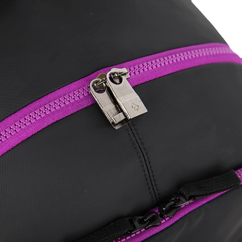 Mochila Sestini Magic Hydroblock - Preto e Roxo Preto 12