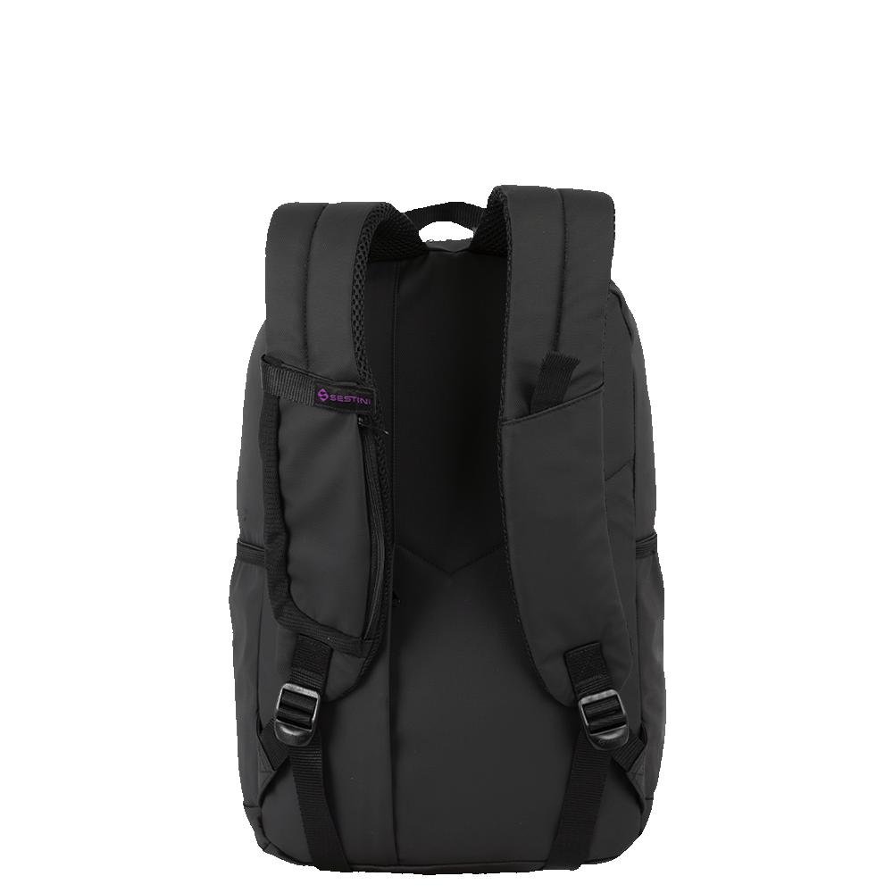 Mochila Sestini Magic Hydroblock - Preto e Roxo Preto 4