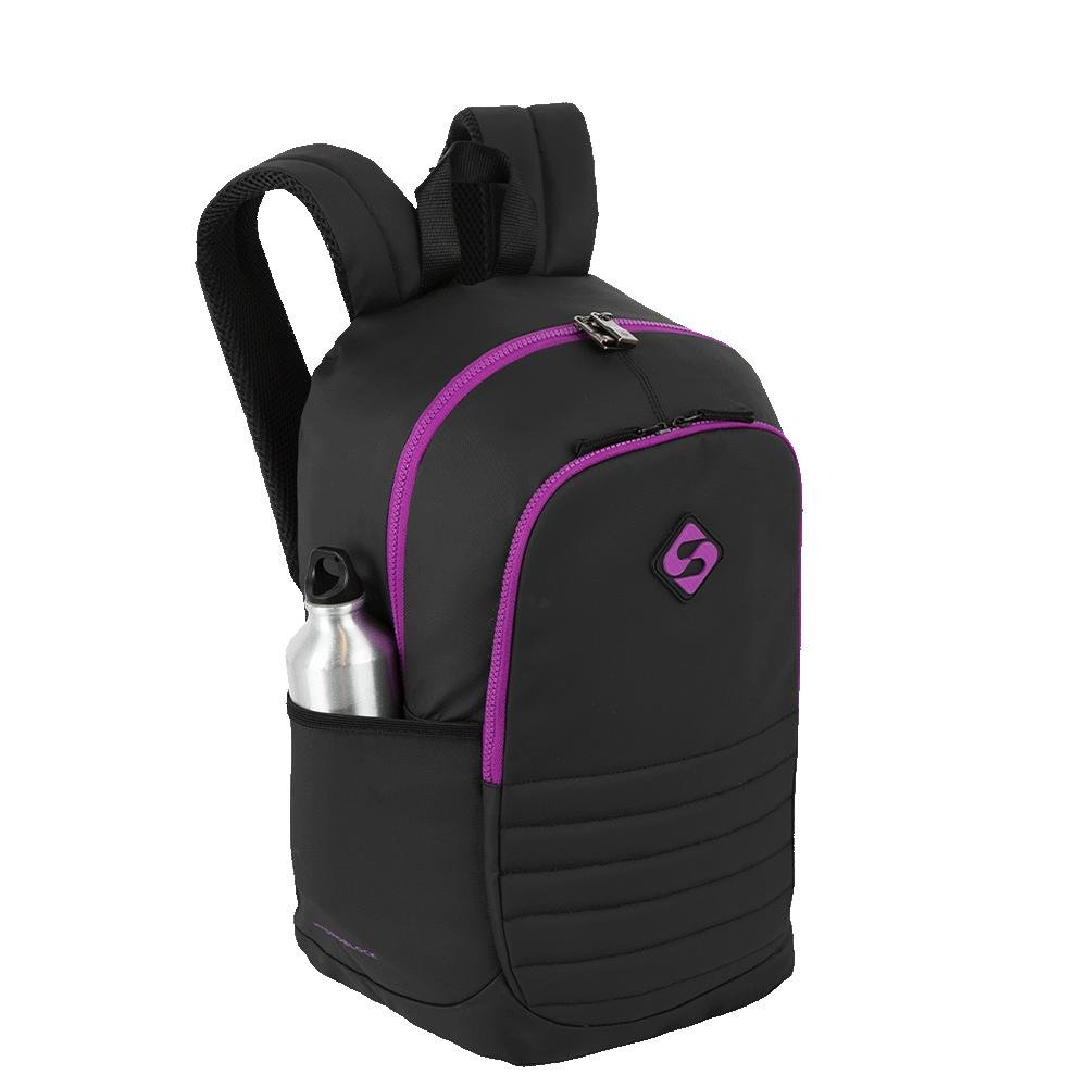 Mochila Sestini Magic Hydroblock - Preto e Roxo Preto 5