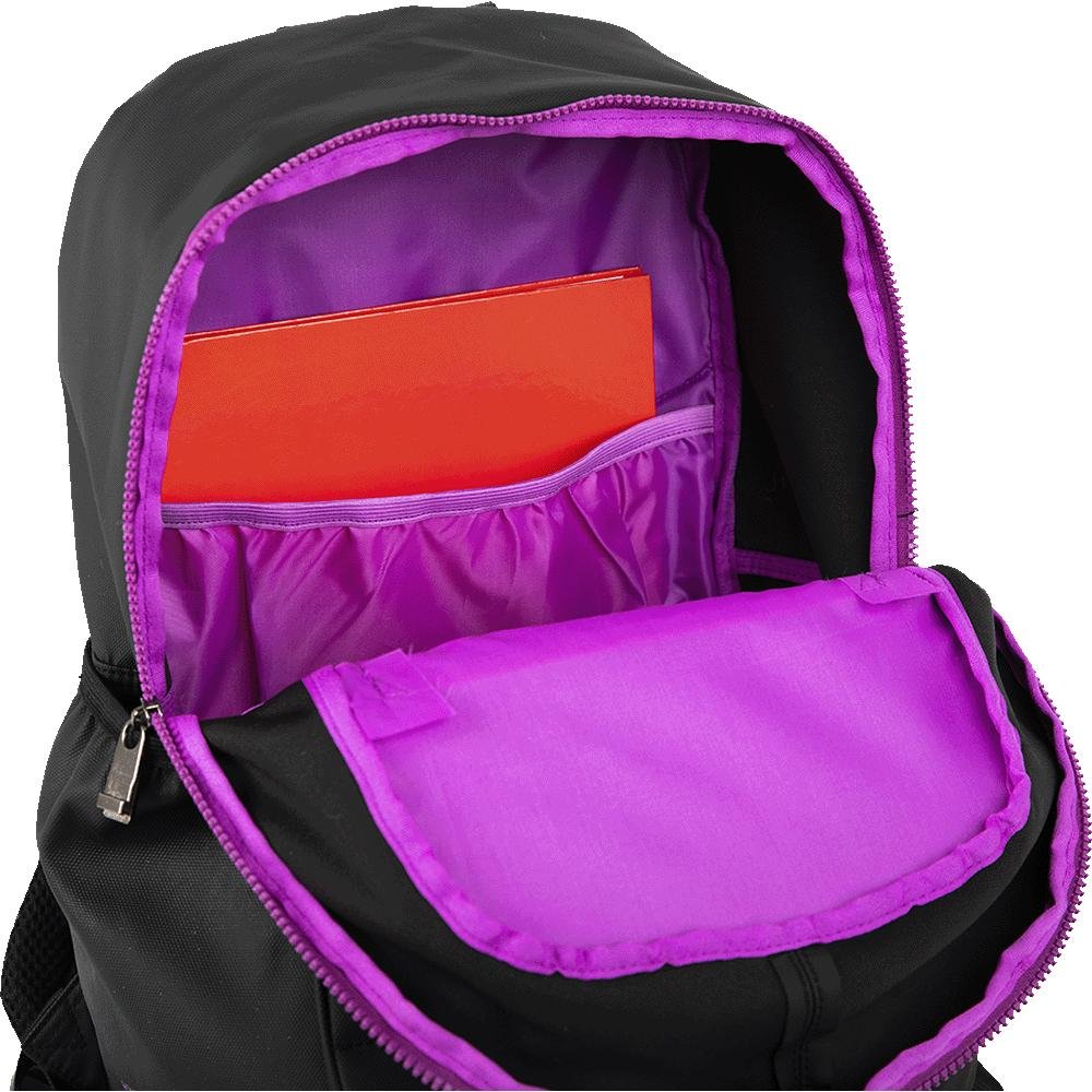 Mochila Sestini Magic Hydroblock - Preto e Roxo Preto 6
