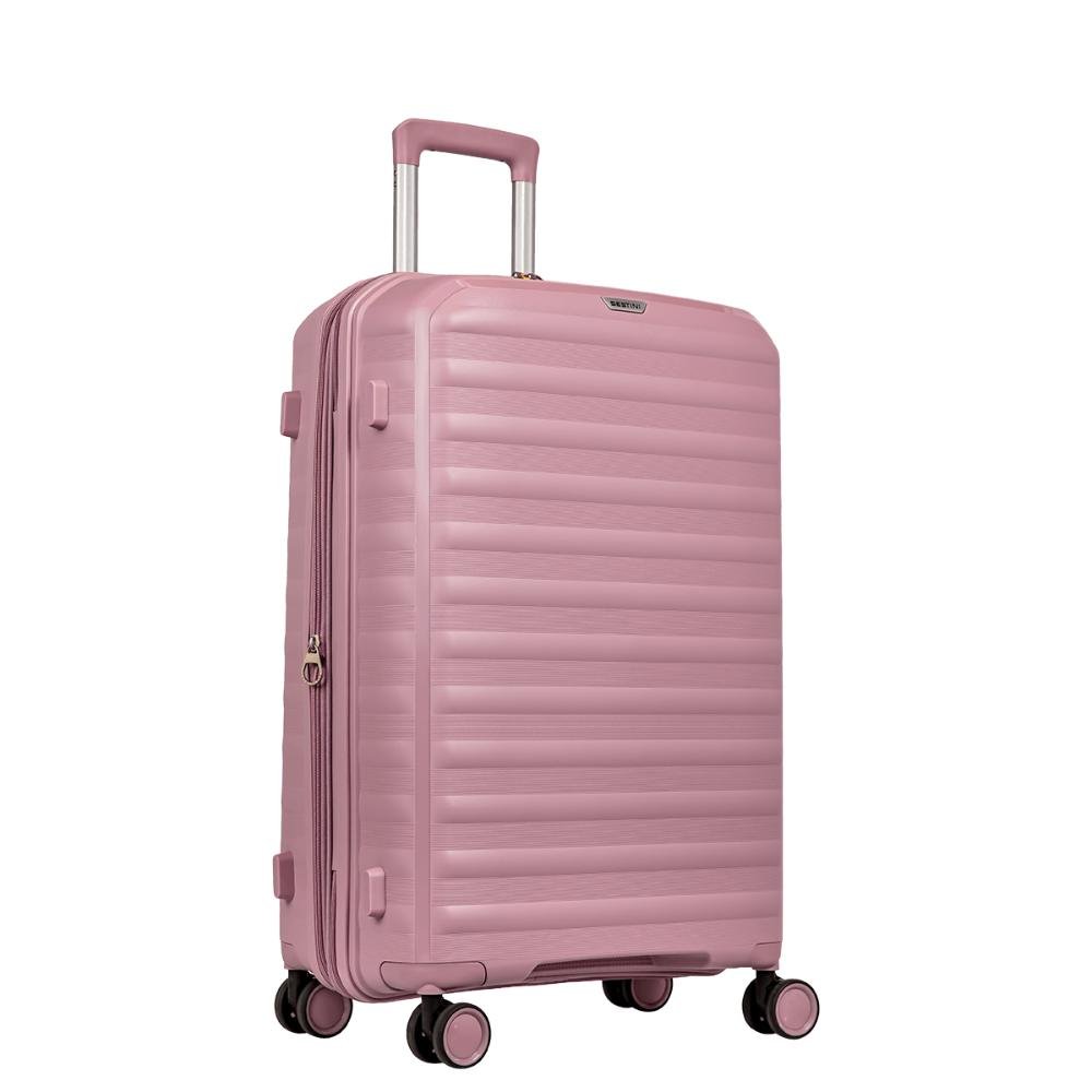 Mala de Viagem Média com Rodas 360º Vetra - Rosa Rosa 2