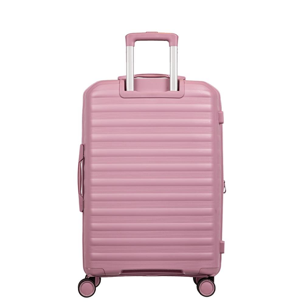 Mala de Viagem Média com Rodas 360º Vetra - Rosa Rosa 4