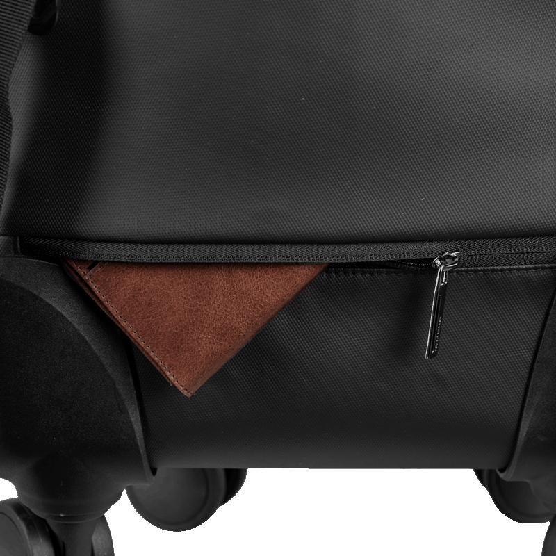 Mochila Carrinho Grande 360º 2 em 1 Notebook 15,6 Sestini Hydroblock Work - Preto Preto 13