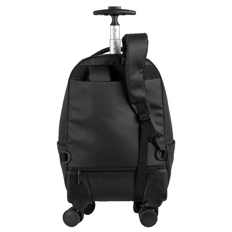 Mochila Carrinho Grande 360º 2 em 1 Notebook 15,6 Sestini Hydroblock Work - Preto Preto 4