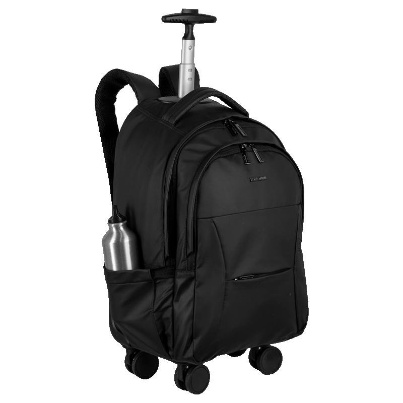 Mochila Carrinho Grande 360º 2 em 1 Notebook 15,6 Sestini Hydroblock Work - Preto Preto 5