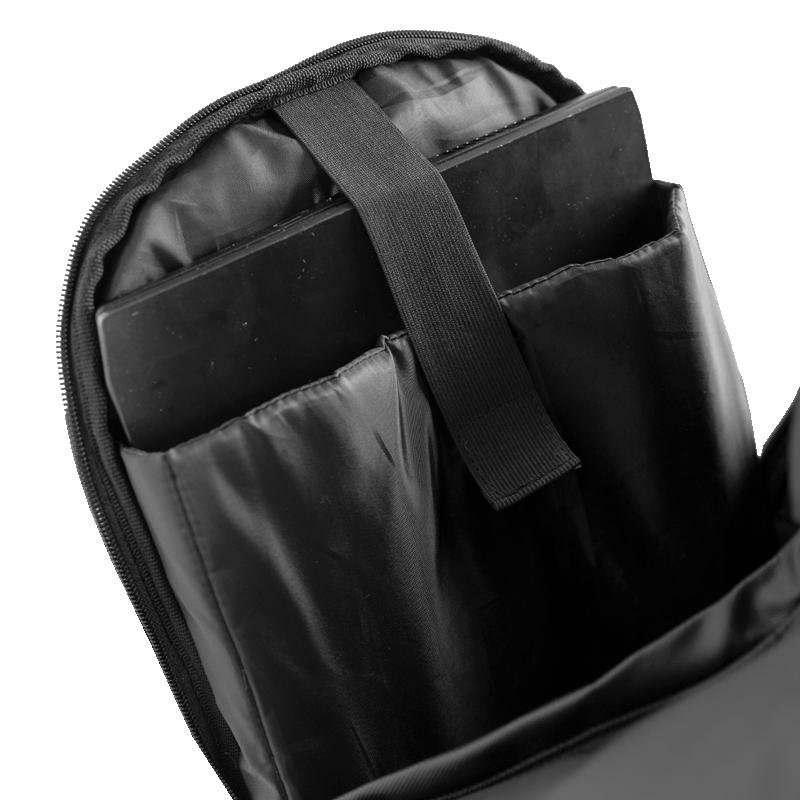 Mochila Carrinho Grande 360º 2 em 1 Notebook 15,6 Sestini Hydroblock Work - Preto Preto 8