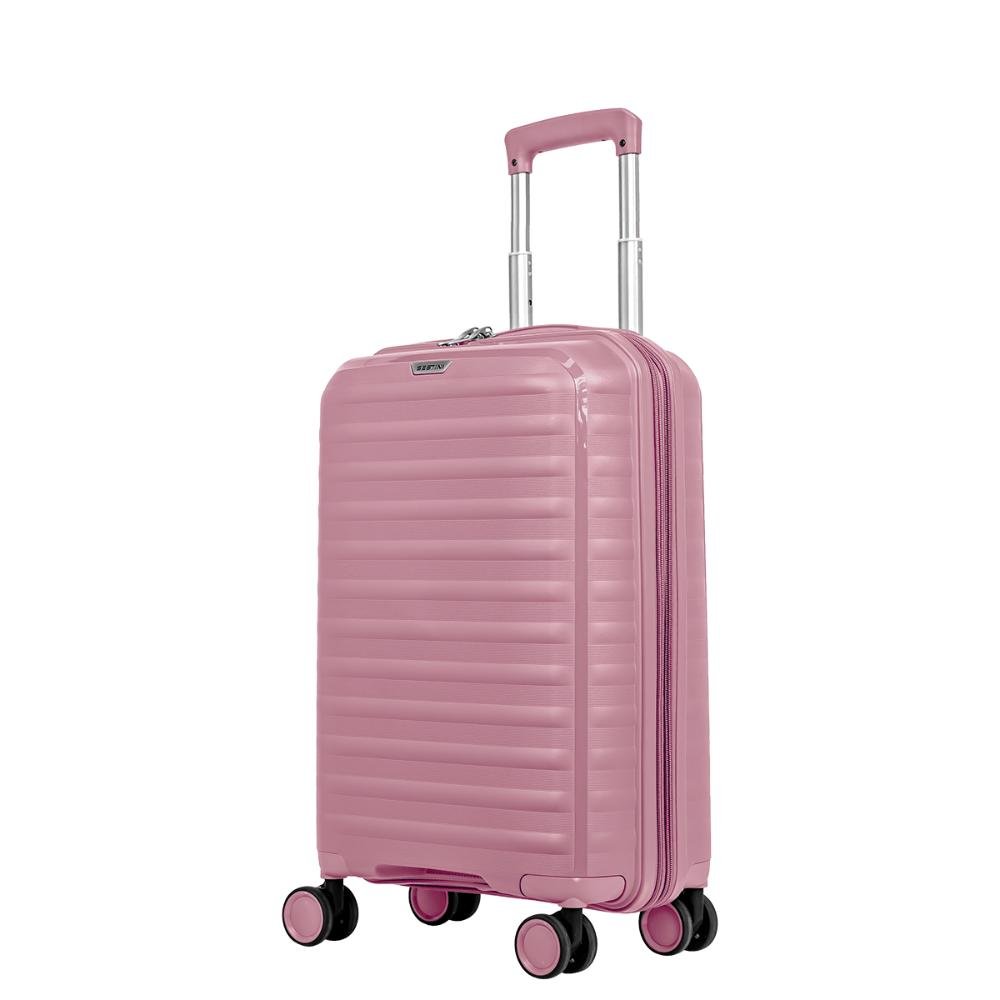 Mala de Viagem Bordo com Rodas 360º Vetra - Rosa Rosa 3