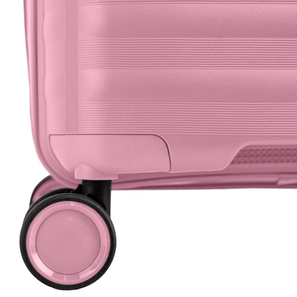 Mala de Viagem Bordo com Rodas 360º Vetra - Rosa Rosa 10