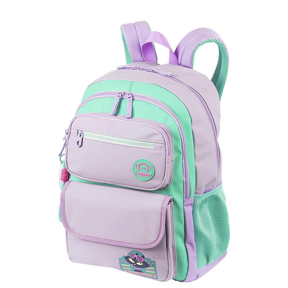 Mochila 2 Compartimentos Paul Frank Summer - Lilás Roxo 3