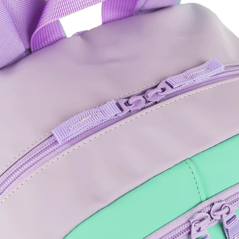 Mochila 2 Compartimentos Paul Frank Summer - Lilás Roxo 9