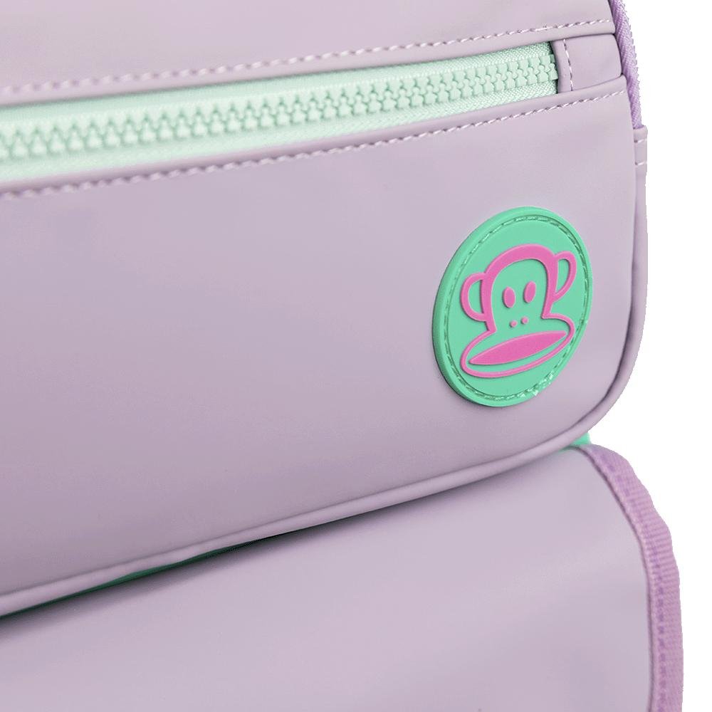 Mochila 2 Compartimentos Paul Frank Summer - Lilás Roxo 10