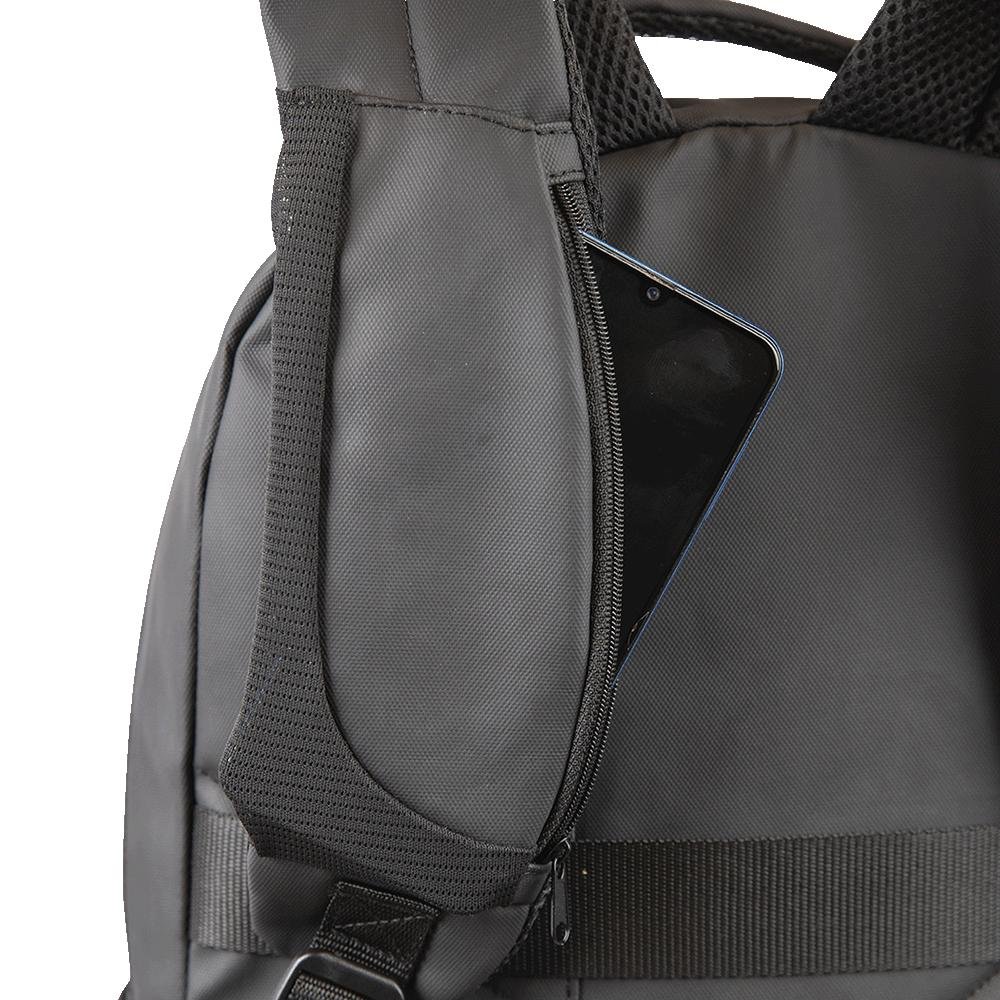 Mochila  2 Compartimentos Sestini College Hydroblock - Preto e Roxo Preto 11