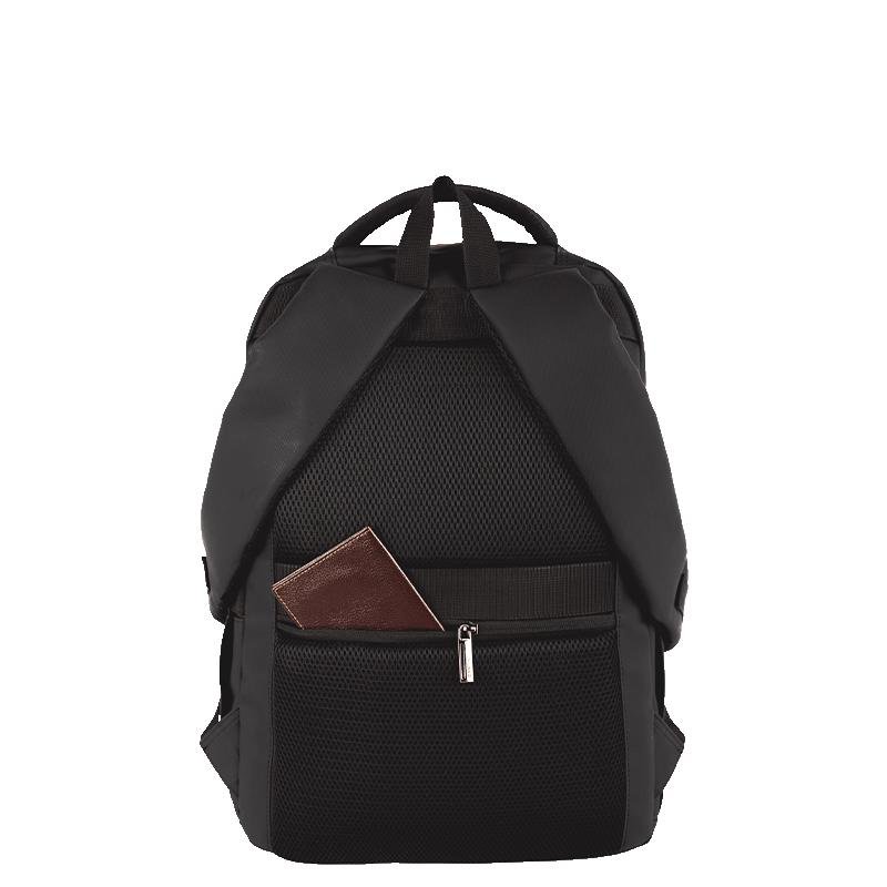 Mochila Grande 1 Compartimento Notebook 15,6 Sestini Hydroblock Work - Preto Preto 5