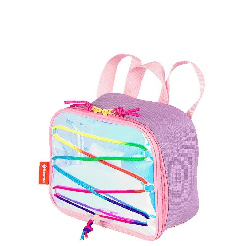 Lancheira Pequena Sestini Colors Girls - Colorido Multicores 3