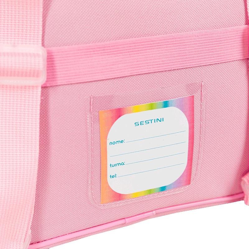 Lancheira Pequena Sestini Colors Girls - Colorido Multicores 6