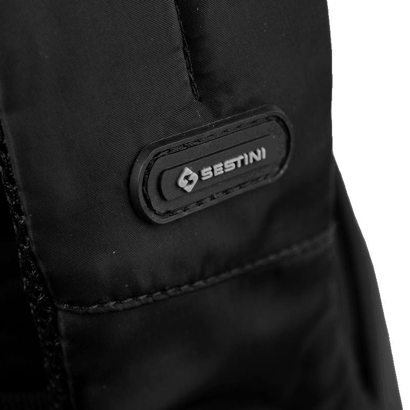 Mochila Carrinho 4 Rodas Duplas Sestini Studio - Preto Preto 13