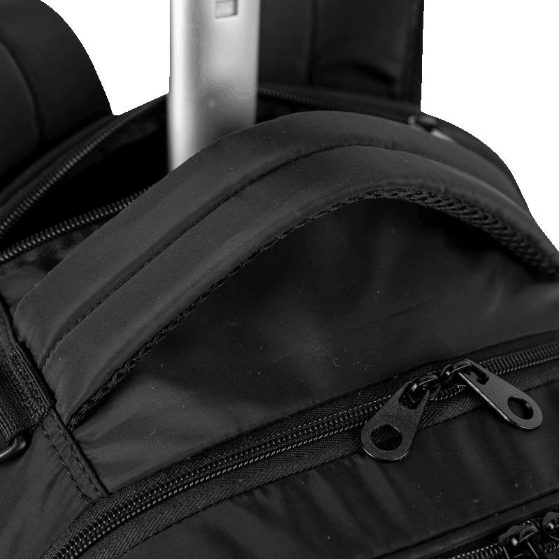 Mochila Carrinho 4 Rodas Duplas Sestini Studio - Preto Preto 6