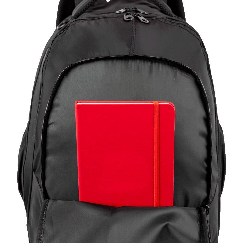 Mochila Carrinho 4 Rodas Duplas Sestini Studio - Preto Preto 8