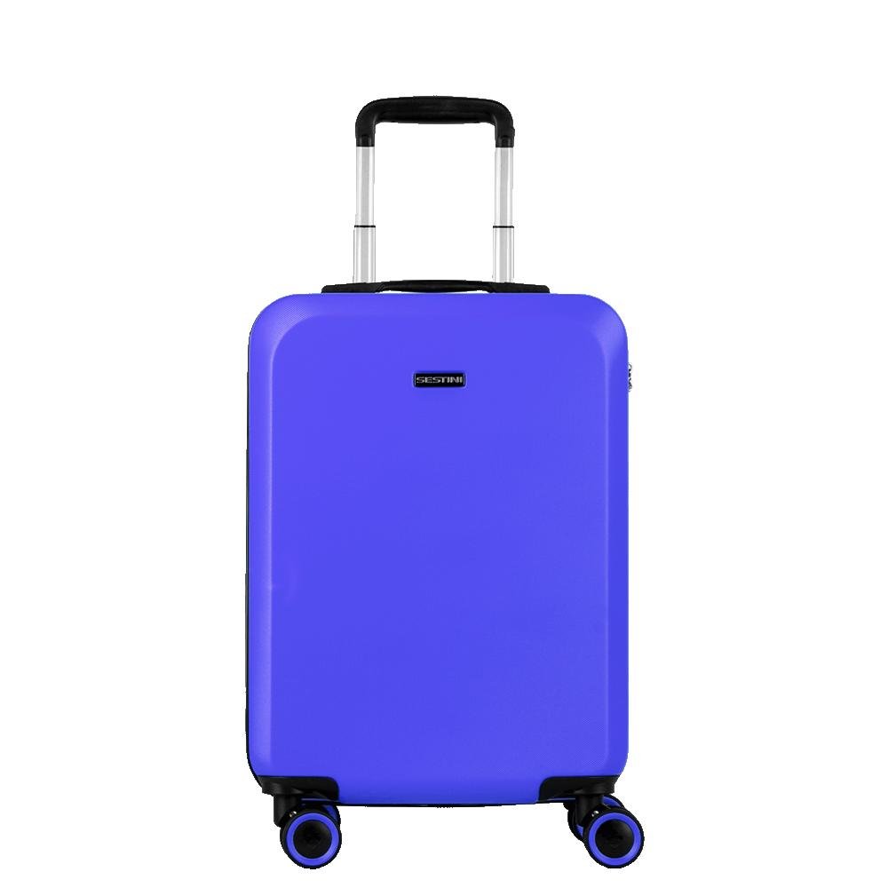 Mala de Viagem Bordo com Rodas 360º Uno Racer - Azul