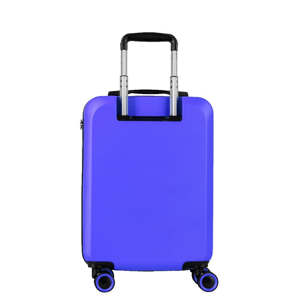 Mala de Viagem Bordo com Rodas 360º Uno Racer - Azul Azul 4