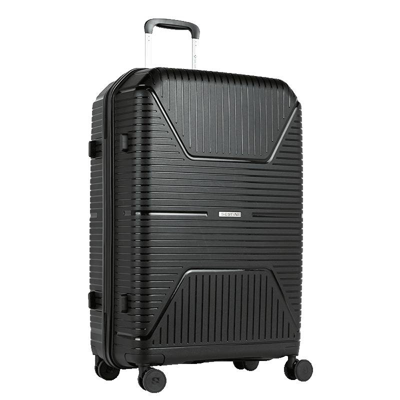 Kit 2 Malas de Viagem Grande e Média  PP Prime - Preto Preto 4