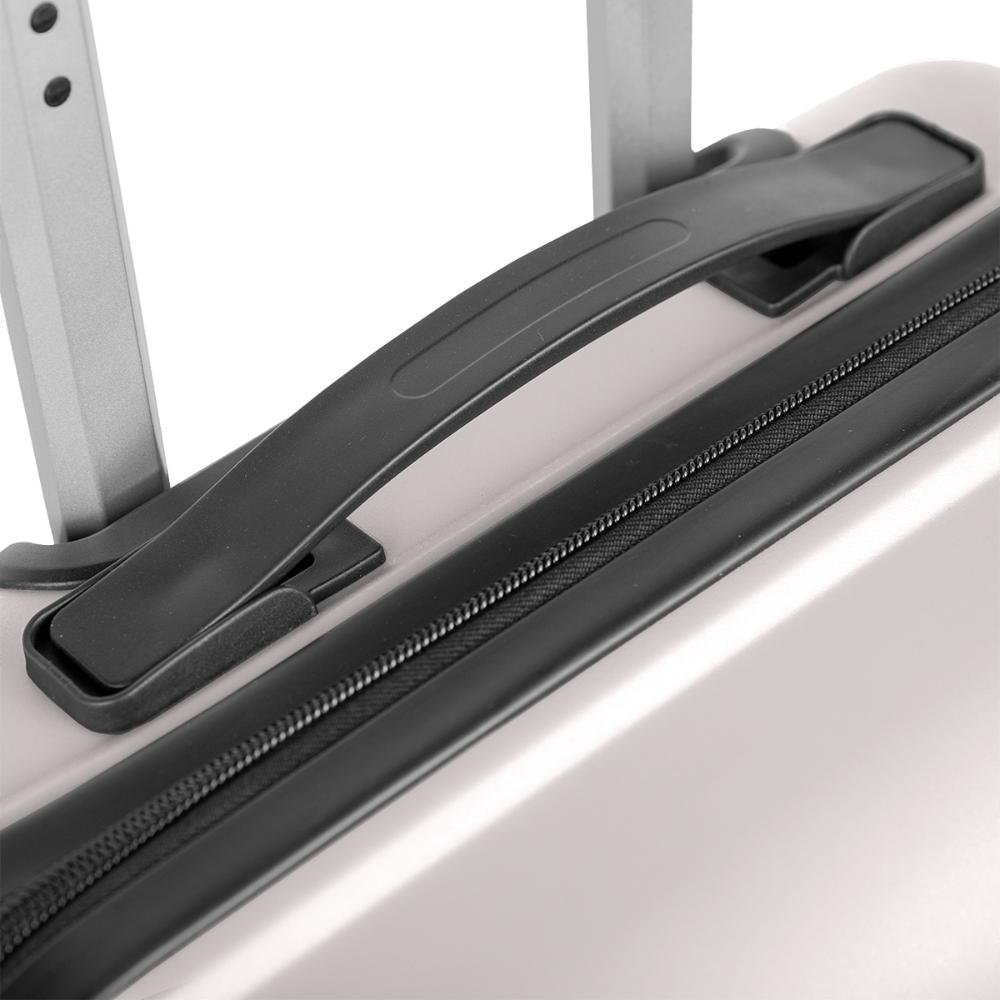 Mala de Viagem Bordo com Rodas 360º Basic Plus - Branco Branco 6