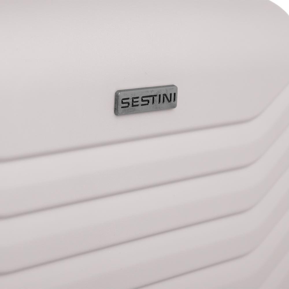 Mala de Viagem Bordo com Rodas 360º Basic Plus - Branco Branco 8