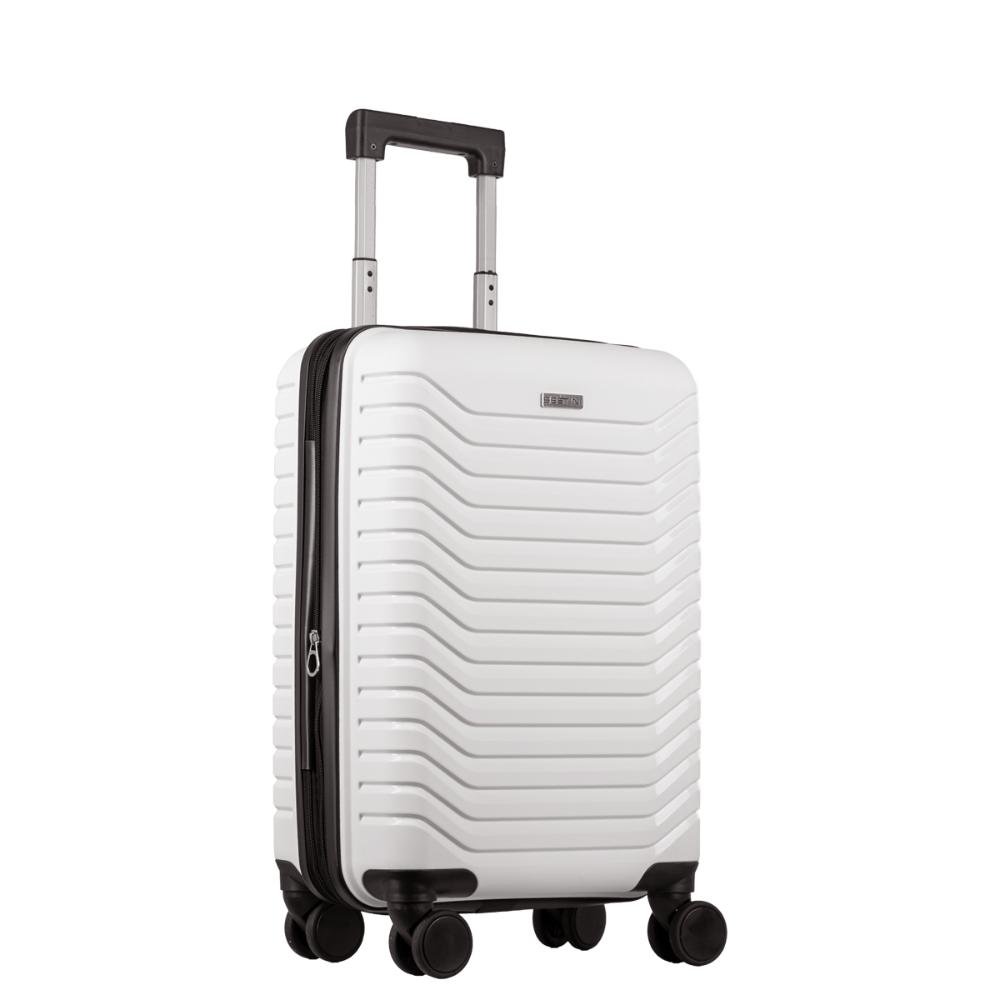 Mala de Viagem Bordo com Rodas 360º Basic Plus - Branco Branco 10