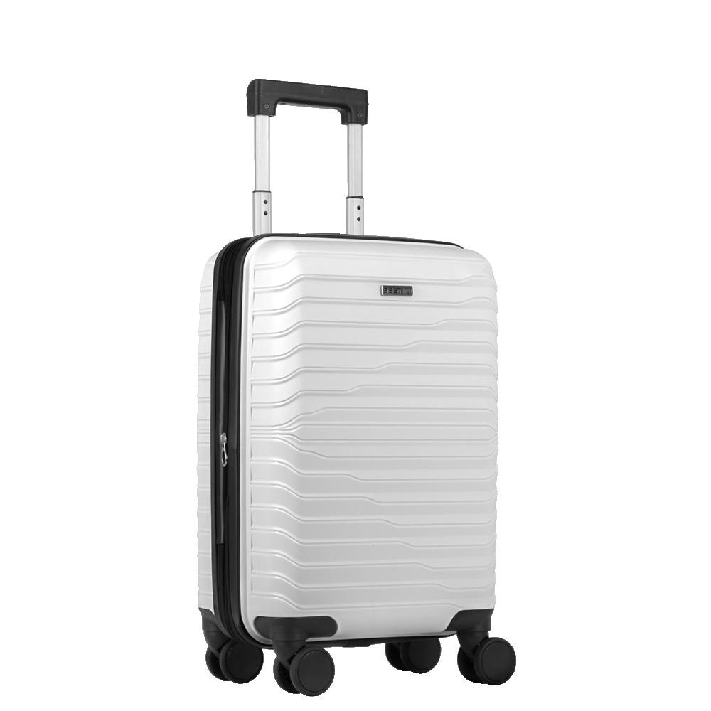 Mala de Viagem Bordo com Rodas 360º Essencial Plus - Branco Branco 2