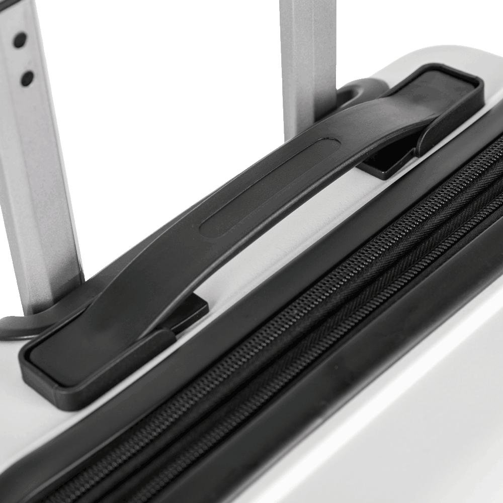 Mala de Viagem Bordo com Rodas 360º Essencial Plus - Branco Branco 8