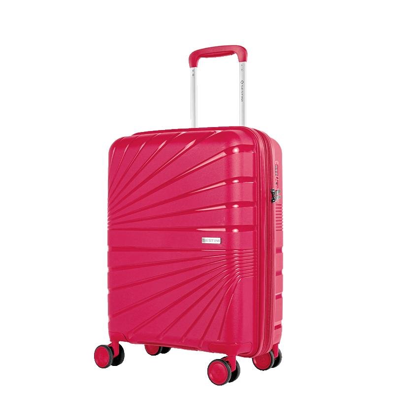 Kit 2 Malas de Viagem Média e Bordo SUPREME 20 - PINK Rosa 2