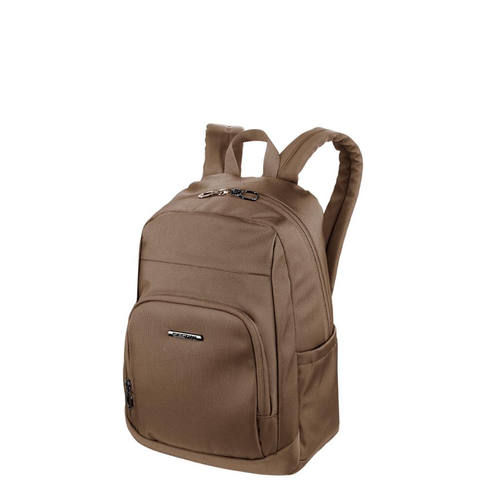 Mochila Média Sestini Work 2 - Marrom Marrom 3